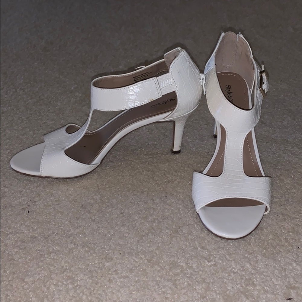 white heels